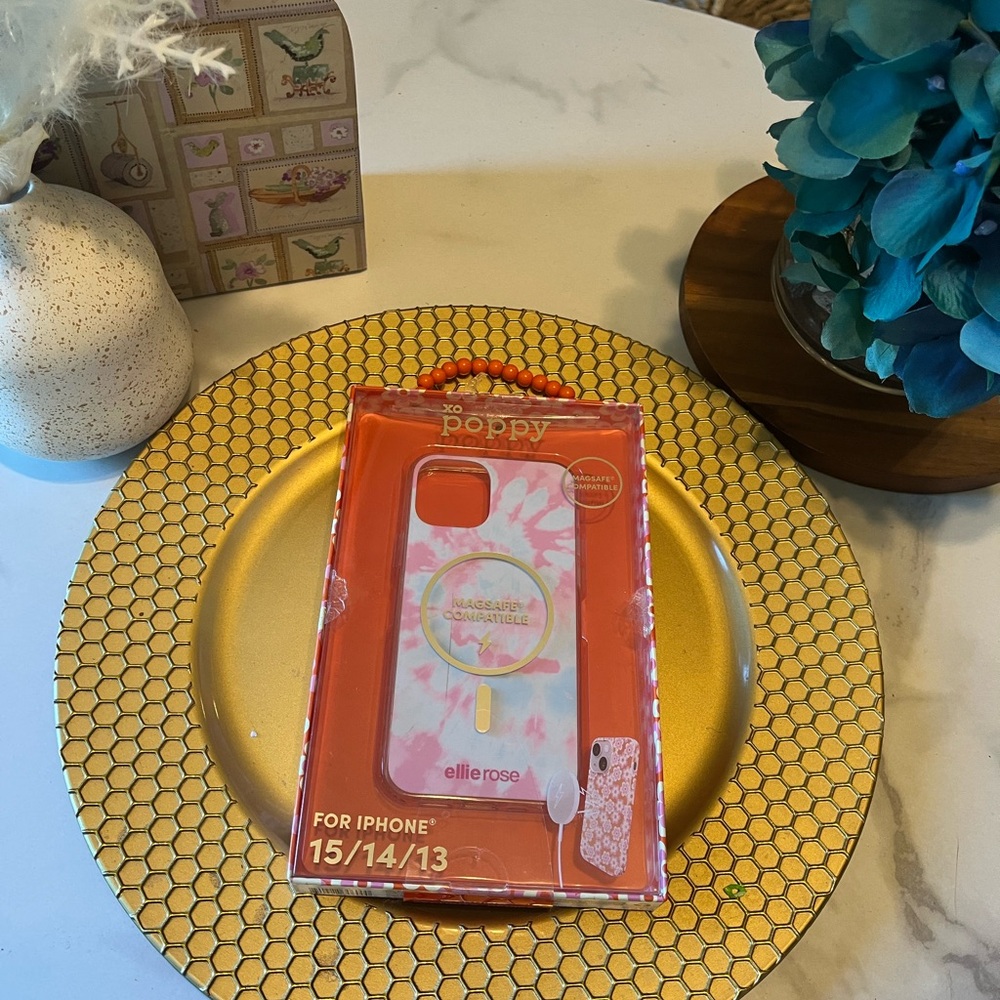 Ellie Rose Pink Tie-Dye iPhone Case